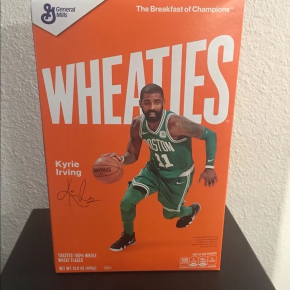 Wheaties uncle drew / Kyrie Irving cereal box NEW - Picture 4 of 6